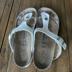 Birkenstock Gizeh thong white - narrow